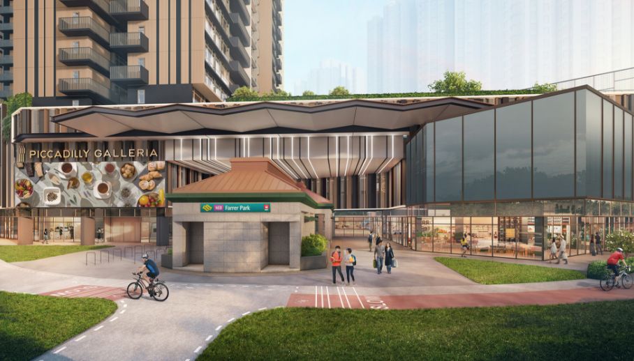 Piccadilly Grand, an integrated development by CDL and MCL Land near Farrer Park MRT