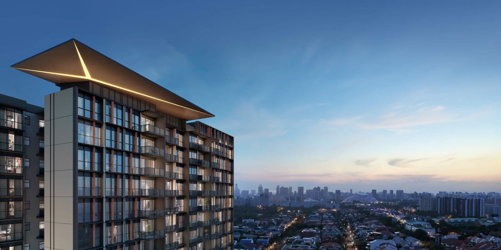 Tembusu Grand, a modern luxury condominium near Singapore Sports Hub